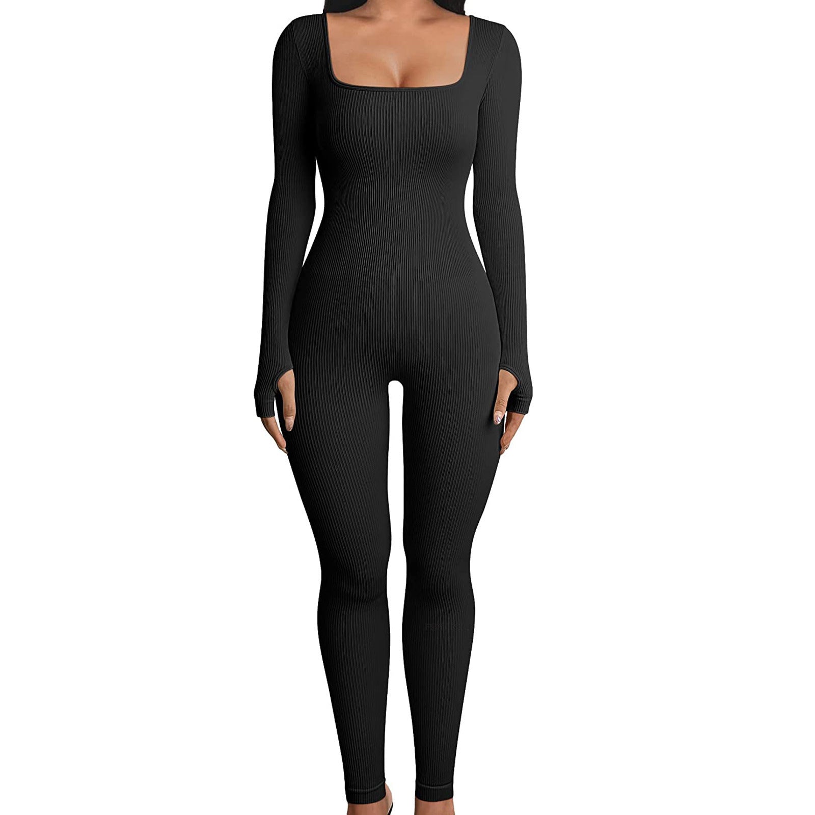 ChicCurve LongSculpt Jumpsuit: Winter Radiance Edition