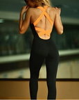 SculptFlex Backless Bliss: All-in-One Workout Ensemble