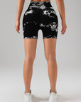 VibeLift Tie Dye Yoga Shorts