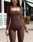 ChicCurve LongSculpt Jumpsuit: Winter Radiance Edition