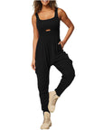 FlexFit Hollow-Back Jumpsuit