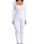 ChicCurve LongSculpt Jumpsuit: Winter Radiance Edition