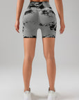 VibeLift Tie Dye Yoga Shorts