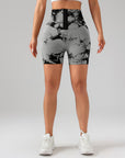 VibeLift Tie Dye Yoga Shorts