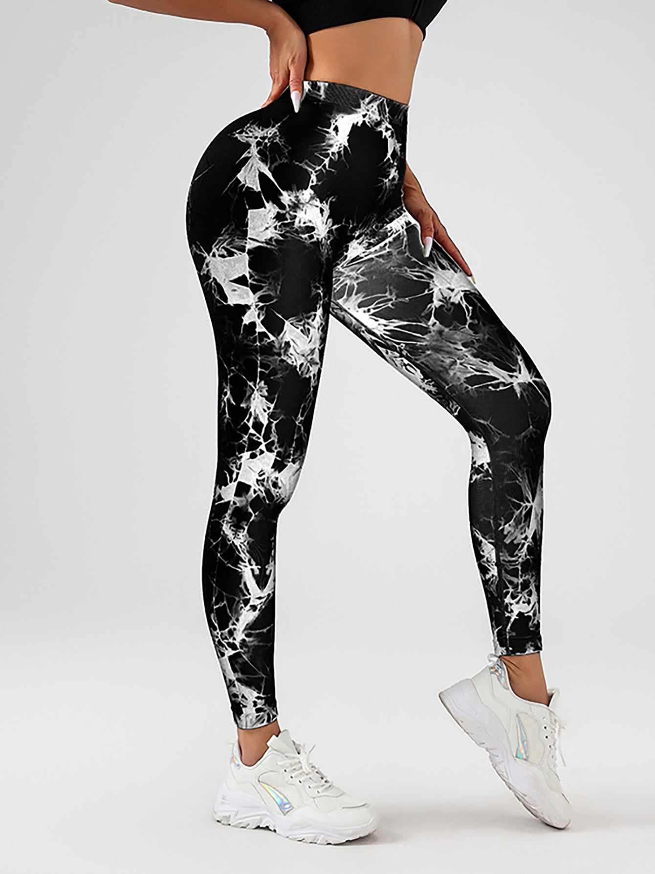 VibeLift Tie Dye Yoga Leggings