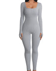 ChicCurve LongSculpt Jumpsuit: Winter Radiance Edition